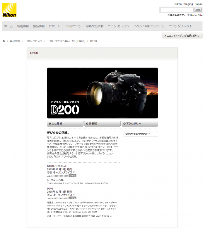 Nikon D200