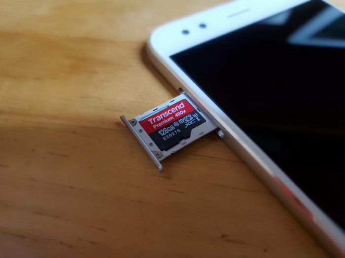 micro SDXCカード