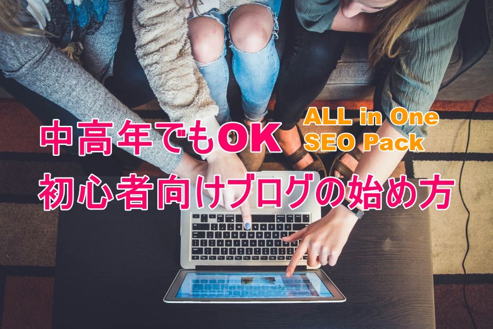 中高年OK！初心者向けブログの始め方　All in One SEO Pack