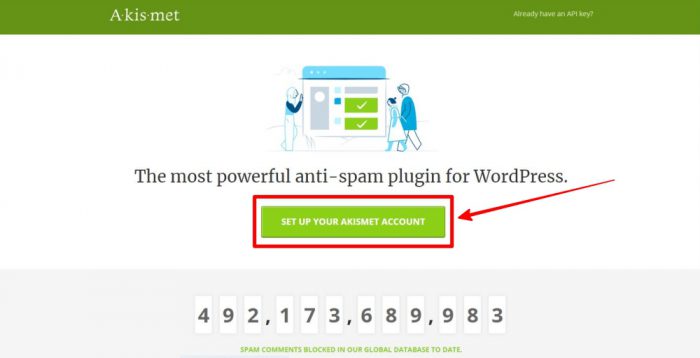 WordPress プラグイン Akismet