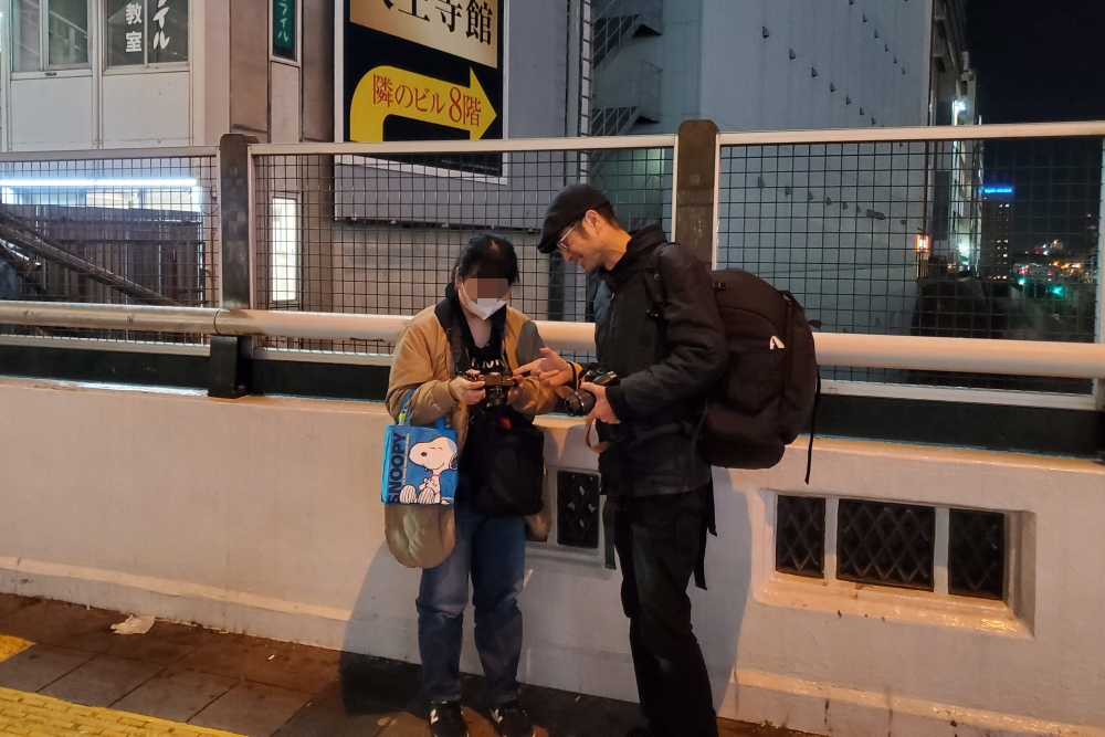 森星象　夜景撮影