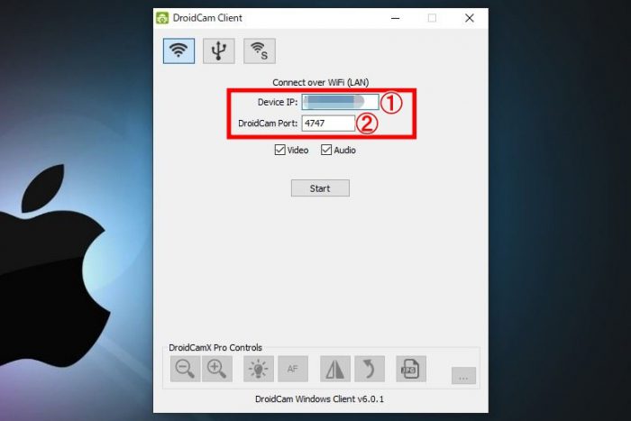 DroidCam Windows