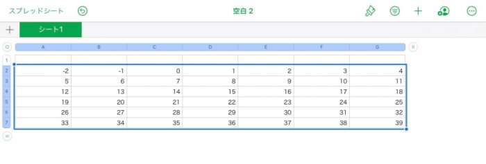 Numbers 日付入力