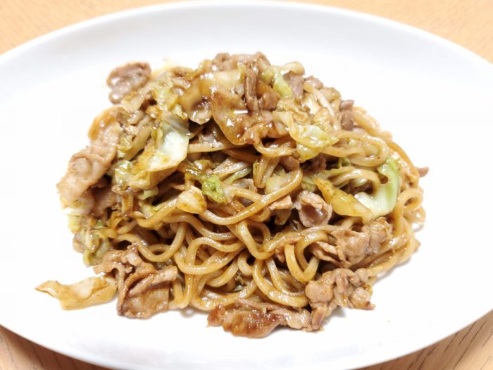 Photoshop Express 焼きそば 加工前